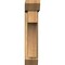 Ekena Millwork Westlake Slat Rough Sawn Bracket w/ Offset Brace, Western Red Cedar, 6"W x 20"D x 28"H BKT0604X20X28WTL06RWR - alternate 3
